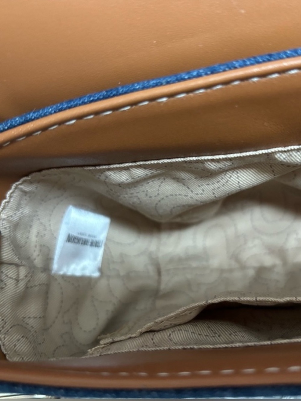 True Religion Dark Denim Crossbody Bag - Picture 5 of 8